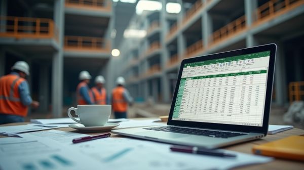 7 problèmes fréquents de gestion de chantier sur Excel