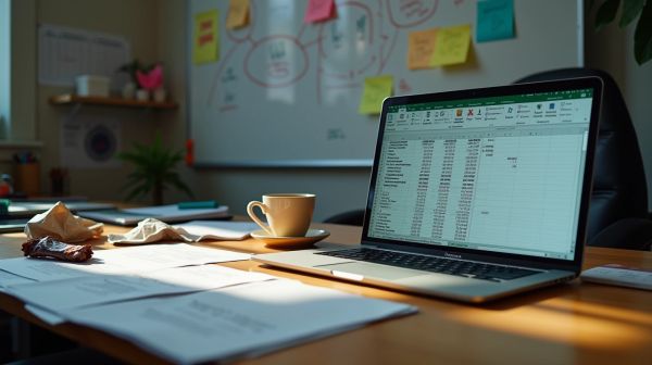 Planning de chantier : ce qui coince quand on le gère encore sur Excel